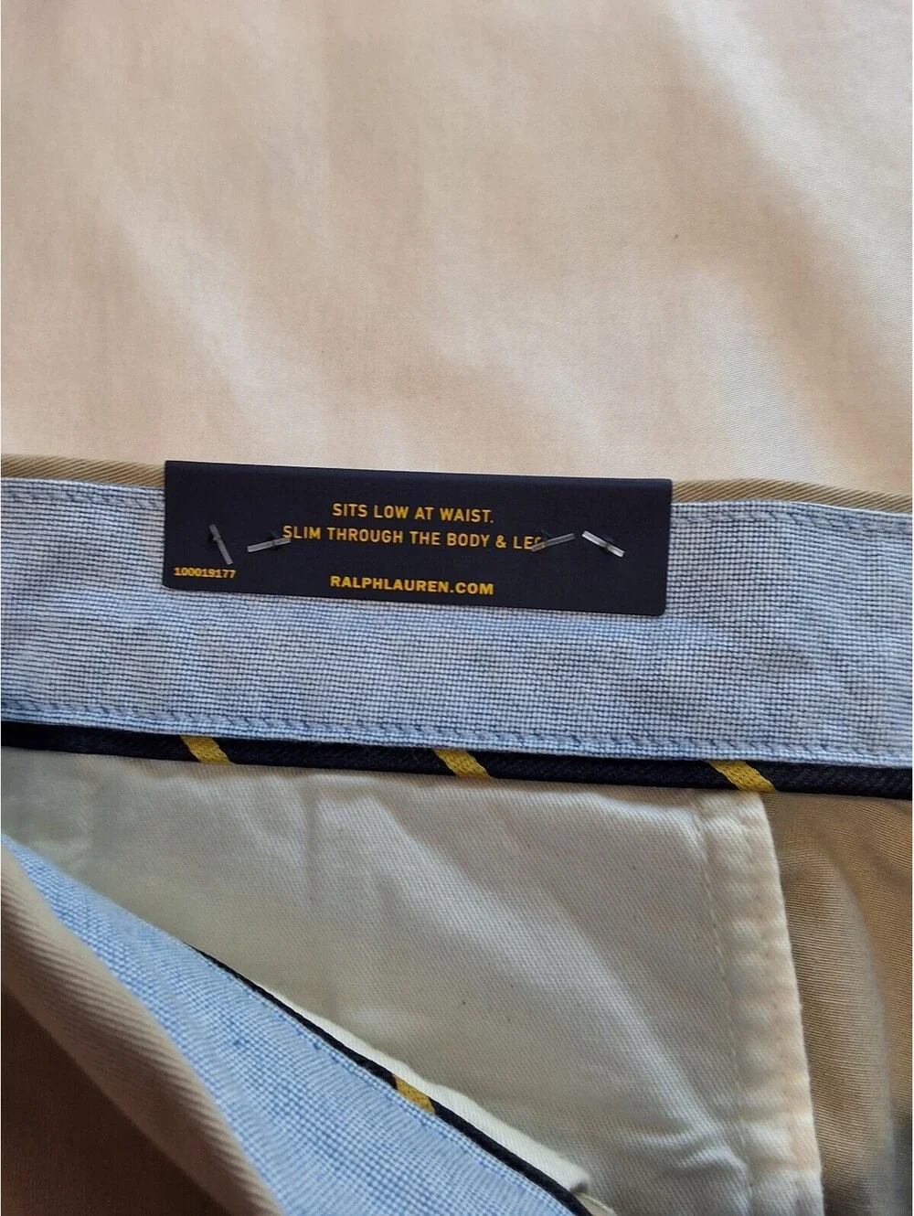 Polo Ralph Lauren Stretch Slim Fit Chino Shorts in Khaki Size 30